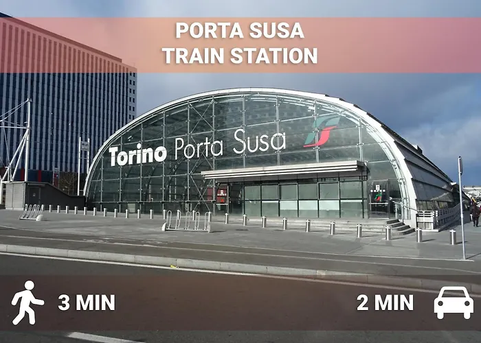 Susa - 200mt Porta Susa, Wifi, Smart Working